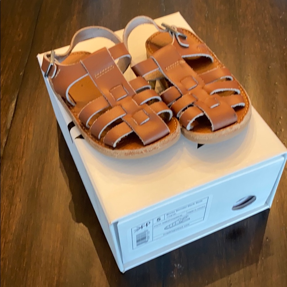 Freshly Picked Cognac Bixby Sandal